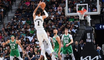 文班：三分球是我的标志性技术之一 不会荒废它