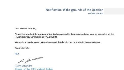 足协再吃官司 需向前女足主帅及助手赔160万美元